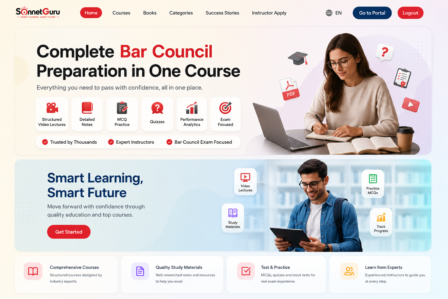 Sonnet Guru — Online Learning Platform